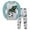 a-Light Blue, variant on Boys Pajamas Sets Husky Long Sleeve Comfortable Floral Pattern Boy Pajamas Shirt and Pants Pajama Set, 2-Piece, Size 9-10 Years