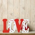 thumbnail image 4 of Esquirla Love Statue, Table Sculpture, Valentine's Day Gift, Table Decoration, Craft Decoration for Engagement, Festival, Shelf, Living Room, 4 of 6