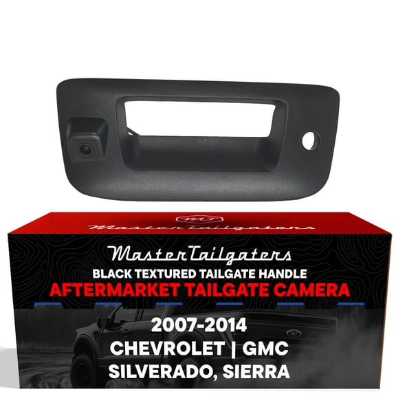 Master Tailgaters Black Tailgate Handle Backup Camera for Chevrolet Silverado/GMC Sierra (07-14)
