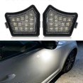 thumbnail image 1 of Car Front Door Mirror Puddle Light Courtesy Lamp Lens Diamond For Volvo V70 S60 S80 Xc90 V50 C30 C70 V50, 1 of 5