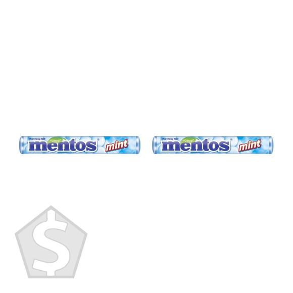 Mentos Menthe, 20 X 37,4 g - Lot de 2