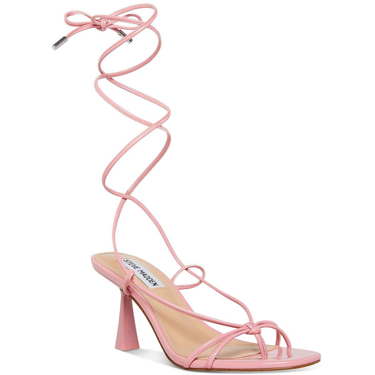Steve Madden Womens Superb Faux Leather Thong Heels Walmart