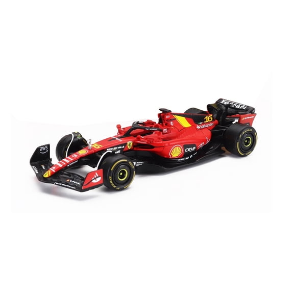 2023 Ferrari SF-23 Sidekick, #16 Charles Leclerc - Bburago 01993-FERR - 1/43 Scale Diecast Model Car