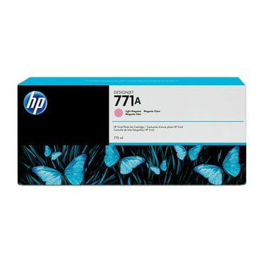 HP 771A 775-ml Light Magenta DesignJet Ink Cartridge, B6Y19A