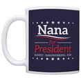 thumbnail image 2 of ThisWear Grandma Birthday Gifts Nana for President Funny Mothers Day 11 ounce Coffee Mug Blue, 2 of 4