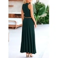 thumbnail image 2 of Conjunto Coordinado PRETTYGARDEN Falda Maxi Verde Oscuro XS, 2 of 6