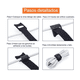 thumbnail image 5 of Cincho Suja Cables, Brida Con Velcro Reutlizable 100 Pzs Negro, 5 of 5
