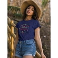 thumbnail image 2 of Buon Ferragosto Fruits Wreath T-Shirt Women -Image by Shutterstock, Female Medium, 2 of 4