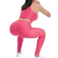 thumbnail image 5 of MixMatchy Women's Two Piece Gym Yoga Racerback Sports Bra With Butt lifting Legging Active Set, 5 of 5