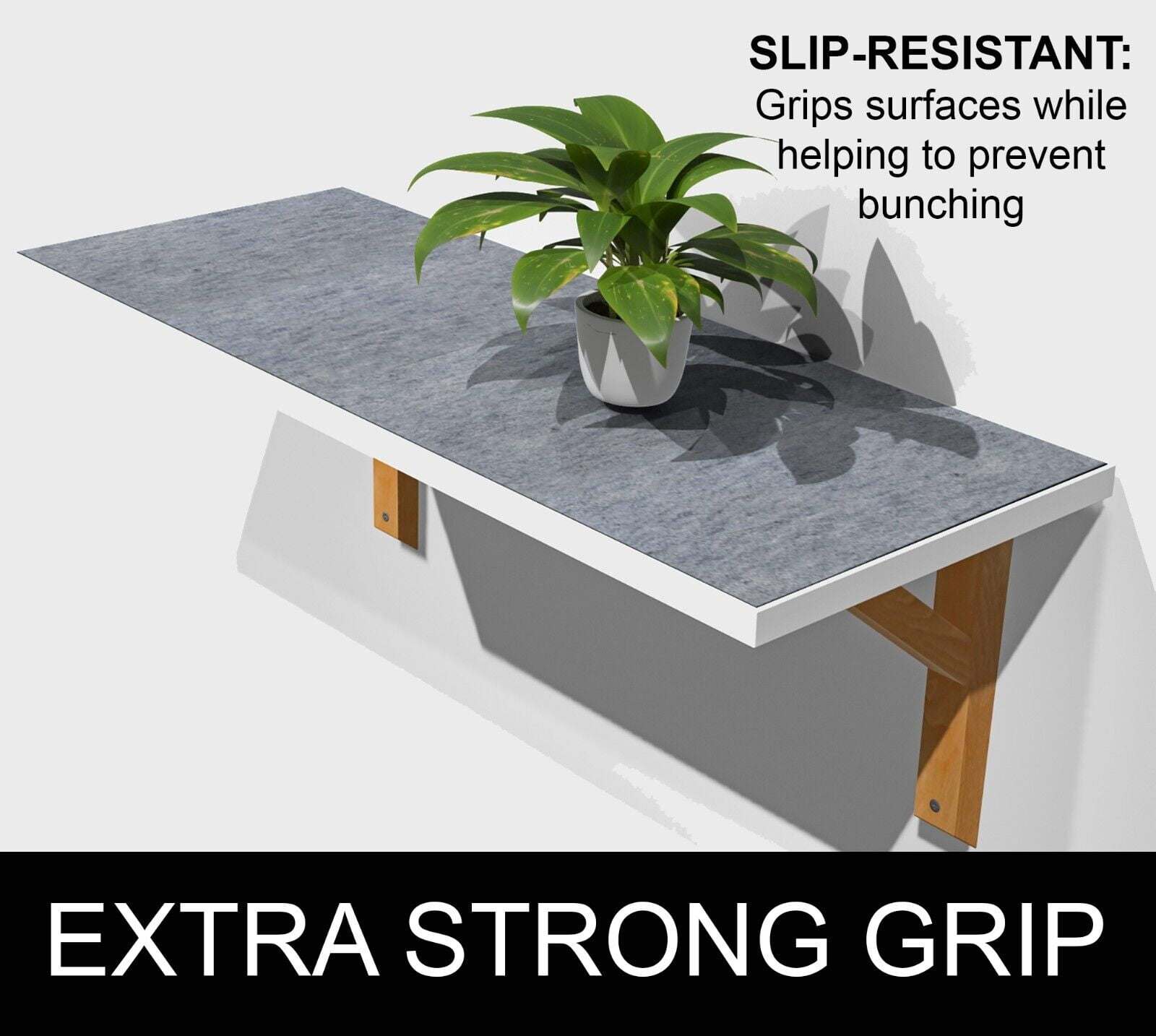 Krystalee Strong Grip Shelf Liner Rebrilliant Size: 24 H x 240 W x 0.025 D