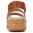 thumbnail image 6 of Dr. Scholl's Shoes Womens Faux Leather Slingback Wedge Sandals, 6 of 9