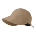 thumbnail image 4 of Riforla Women's Breathable Sun Shade Elegant Wide Brimmed Fisherman Hat Bucket Hats Khaki, 4 of 4