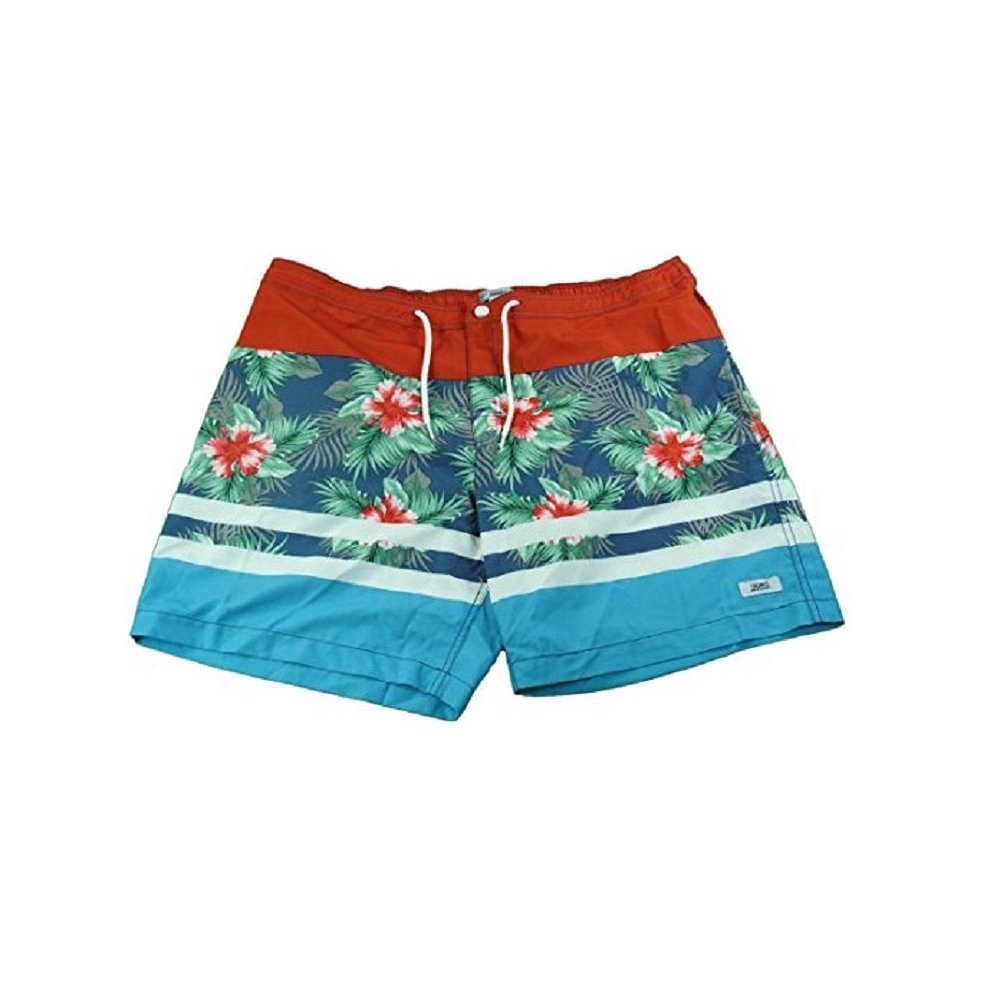 Rhino Trunk and Case - Trunks Surf & Swim Co. Men's Size 40 Beach & Street Swim Trunks, Hawaiian 