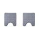 thumbnail image 4 of Alfombrilla de baño Toystoory Antideslizante Ajuste universal gris 50x60cm 2Conjunto, 4 of 6