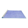 thumbnail image 2 of Ahgly Company Machine Washable Indoor Rectangle Abstract Blue Modern Area Rugs, 3' x 5', 2 of 4