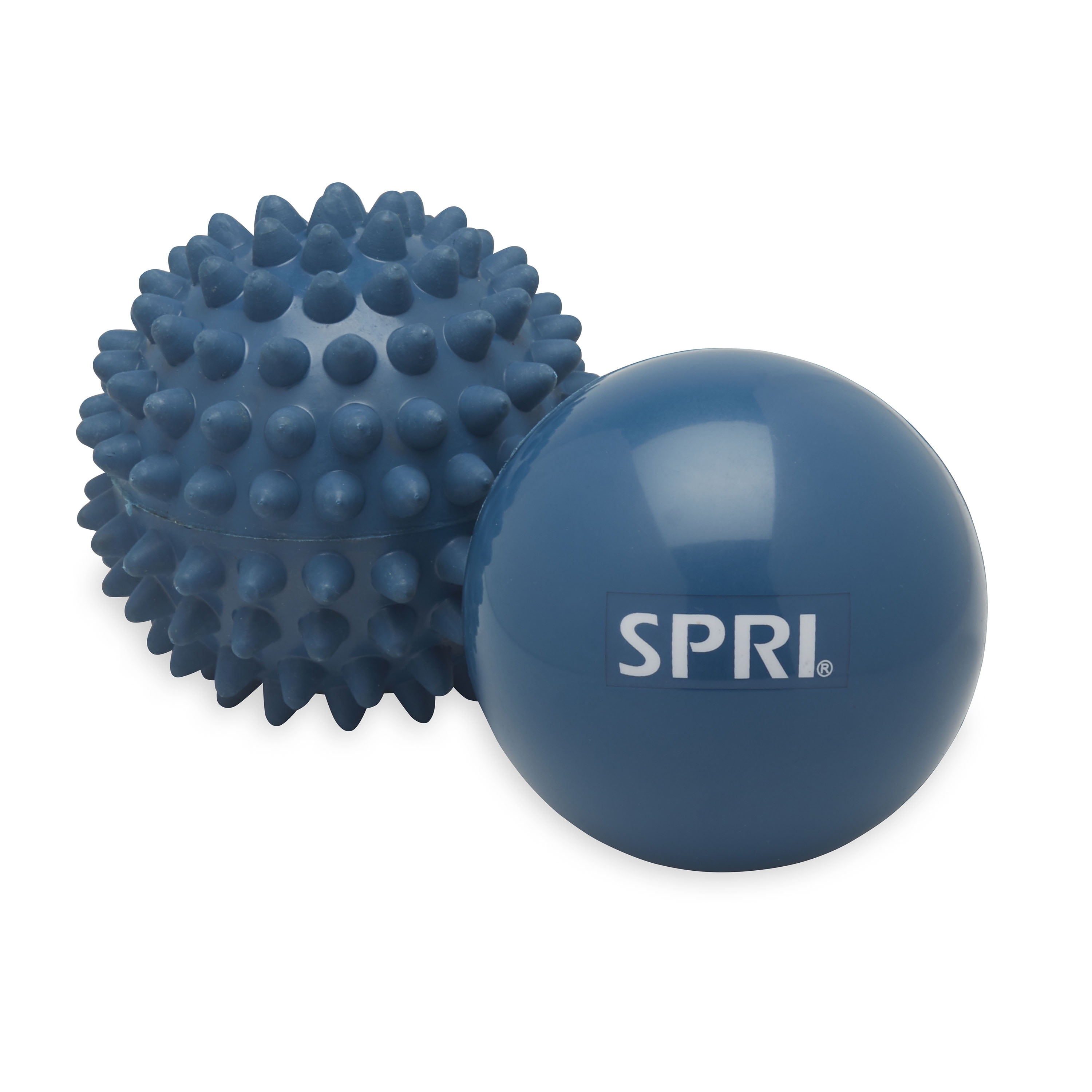 SPRI Hot & Cold Massage Therapy Balls, Blue Fitness Muscle Roller