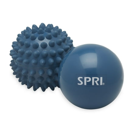 SPRI Hot/Cold Massage Therapy Balls (Best Spiky Massage Ball)