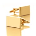 thumbnail image 5 of Gemelos rectangulares dorados brillantes para hombre – Gemelos de lujo para hombre con estilo elegante y excelente regalo – Seguro para pieles sensibles – Adecuado para todas las ocasiones, Oro Zefei Wu 9024735068204, 5 of 5
