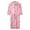Pink, variant on Michellecmm Women's 2 Piece Lounge Set Long Sleeve Lapel Bow Print Shirt Pants Sleepwear Sets