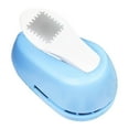 thumbnail image 1 of KLKCMS Postage Stamp Border Paper Punch Accessory for Scrapbooking 3.2x2x2.1 Inches Blue, 1 of 9