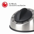 thumbnail image 4 of TG Mechanical Kitchen Timer, Magnetic Waterproof Timer, 60 Minutes, 4 of 5