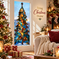 thumbnail image 6 of Christmas Tree Window Cling, Large Seasonal Window or Door Decoration, Reusable-Look Flat Decoration for Home, for Home, Office, Storefront, Party, Multicolor, 35.43 x 70.87 in, 1 Piece, Style B, 6 of 10