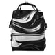 thumbnail image 1 of Easygdp Abstract Black White Swirls para Bolsa de Bebé de Gran Capacidad con Múltiples Bolsillos, Bolsa de Pañales para Padres, Bolsa de Viaje Organizada y Elegante, 1 of 6