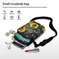 thumbnail image 7 of HELLHERO Zipper Women Crossbody Bag, Polyester Underarm Shoulder Bag for Adult, Heart-Shaped Cherry, 7 of 7