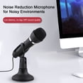 thumbnail image 2 of vnanda Hifi Sound Quality Microphone Professional Wired Dynamic Microphone Hifi Sound Quality Low Latency Plug Play Karaoke Recording 3.5mm Vocal Mic, 2 of 8