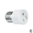 thumbnail image 1 of Tzgsonp E26/E27 to 3 Prong Polarized Plug Adapter, 1 of 7