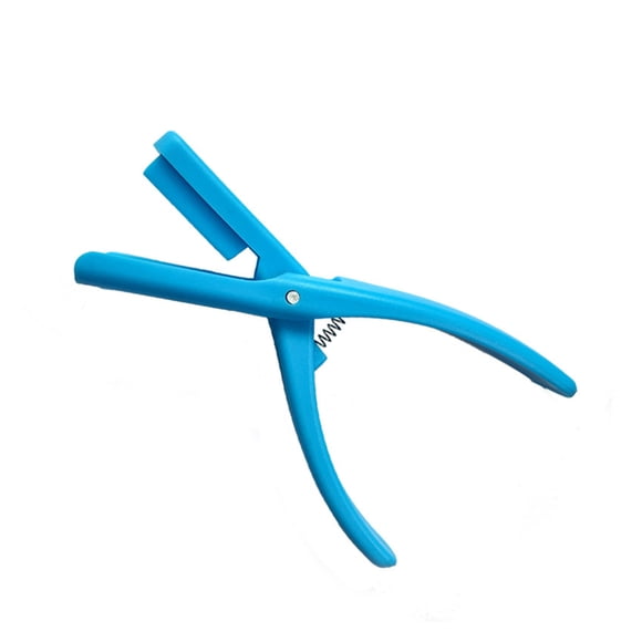 Bearachild Herramienta para comer y comer camarones con fuerza de mordida apretada y resorte de retorno que facilita la apertura de la espalda y Cocina y Comedor azul