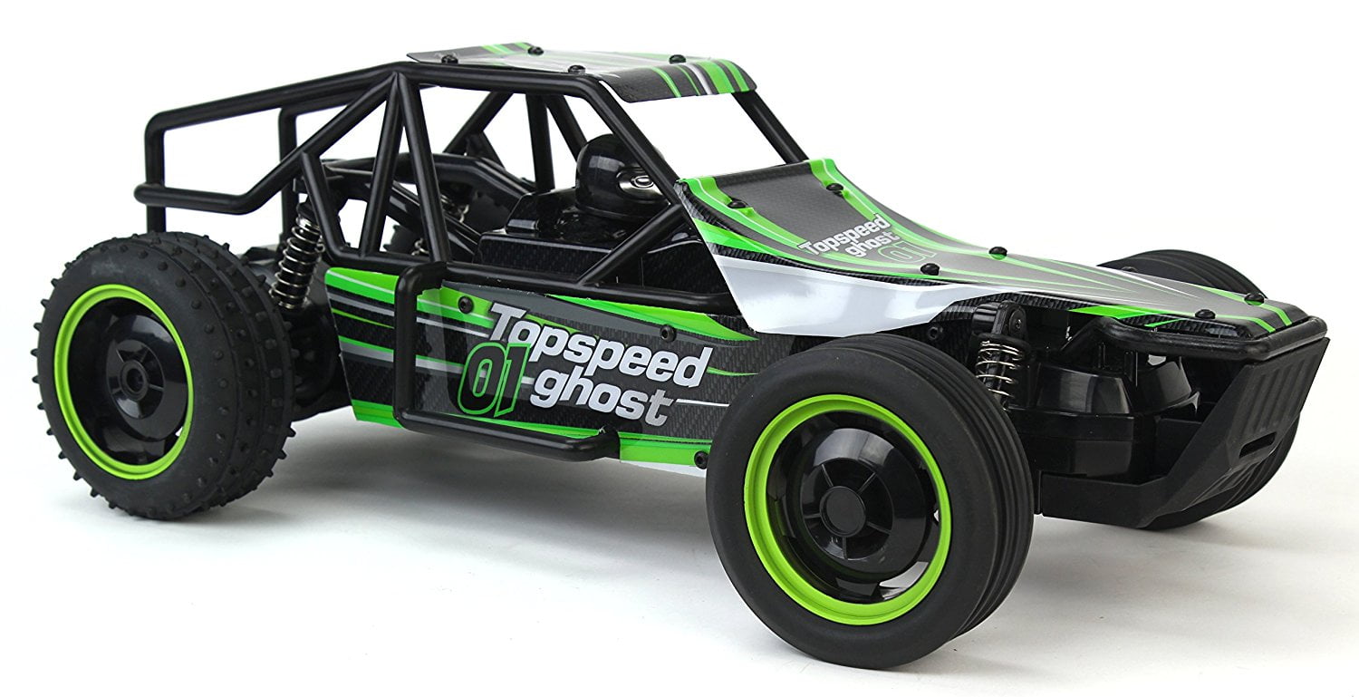 Gallop Ghost Top Speed Control 2.4 GHz Green Toy Buggy Car 1:10 Scale Size Ready To w/ Working Suspension, Shock Absorbers - Walmart.com
