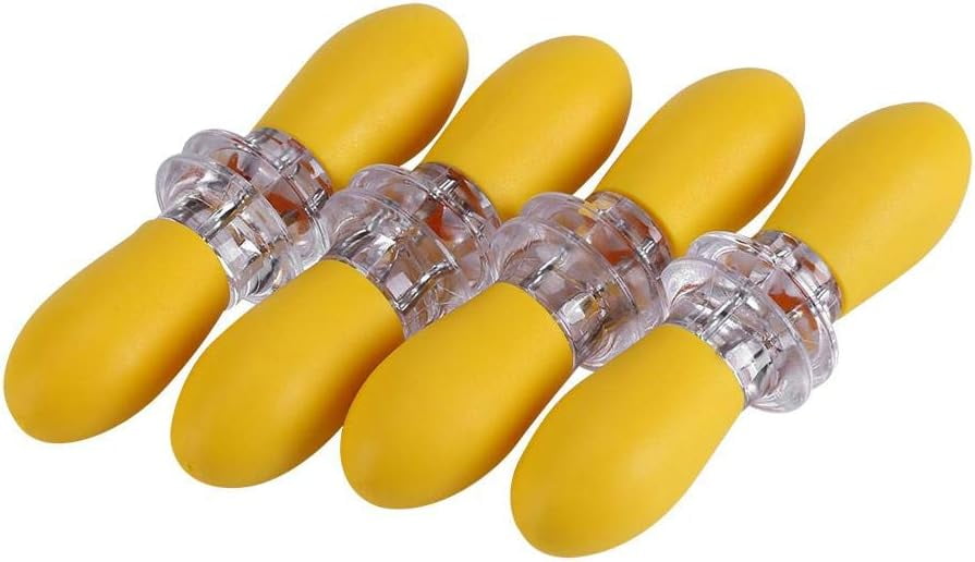 8 Pcs Stainless Steel Corn On The Cob Skewers Holder Forks Prongs Bbq