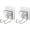 thumbnail image 1 of 2 ganchos adhesivos sin perforación, acero inoxidable 304 para uso doméstico, colgador de pared ultrafuerte impermeable/resistente para cocina, baño, Basi, 1 of 5