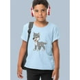 thumbnail image 2 of Happy Wolf T-Shirt Juniors -Image by Shutterstock,  x-Large, 2 of 4