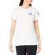thumbnail image 1 of Camiseta Under Armour New Freedom Flag para mujer, blanca/real, XXL, 1 of 2