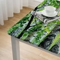 thumbnail image 4 of BANET Decor Tablecloth in The Nature Themed Decorating Picture Dining Room Kitchen Rectangular Table Cover White, 4 of 7