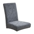 thumbnail image 2 of Hometravel Thickened Elastic Chair Cover Set, Textured Fabric Seat Cushion with Integrated Backrest, Stretchable Dining Chair Protector for Home, Durable Slip Resistant Cover for Kitchen, 2 of 6