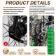 thumbnail image 3 of Pernos de bicicleta Uxcell para ejes, soporte de pie de bicicleta de aleación de aluminio antideslizante para BMX, montaña y bicicleta de tierra verde, 3 of 7