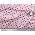thumbnail image 2 of Soimoi Poly Georgette Fabric Guitar Musical Instrument Print Fabric by The Yard 42 Inch Wide, 2 of 3