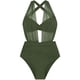 thumbnail image 3 of Trajes de baño para mujer, moda de primavera para mujer, conservador, color sólido, estilo falda, conjunto de traje de baño con abertura, trajes de baño para mujer, trajes de baño para mujer, traje de, 3 of 5
