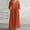 Orange, variant on Njoeus Fall Maxi Dresses for Women Casual Cotton Linen Long Dress V-Neck Loose Long Sleeve Flowy High Waist Pleated Midi Dress S-5XL