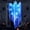 Blue Ghost, variant on Ayieyill Halloween Ghost Decor with Warm White LED Light, 47” Light up Hanging Ghost Halloween Yard Porch Decorations Outdoor