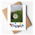 thumbnail image 1 of White Cosmos Art Deco Fashion Wedding Cards Congratulations Greeting Envelopes, 1 of 3