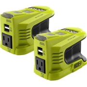 RYOBI RYi150BG-CMB1 Two 150-Watt Powered Inverter for ONE+ 18-Volt Battery