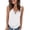 White, variant on Yigetop Criss Cross Tops for Women Womens Tank Tops Criss Cross Sleeveless Shirts Casual Tank Tops Basic Blouse Deep V Tank Tops for Women Black L