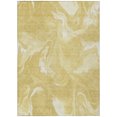 thumbnail image 2 of Addison Rugs Chantille Indoor/Outdoor Transitional Abstract Gold Washable Rectangle Rug, 3' x 5', 2 of 6