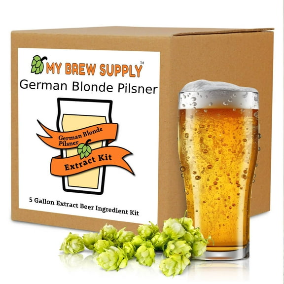 German Blonde Pils by My Brew Supply beer ingredient kit makes 5 gal Extract