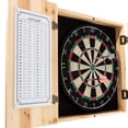 thumbnail image 3 of Coca-Cola Ice Cold Dart Board Cabinet Set with 6 Steel Tip Darts, 3 of 7