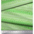 thumbnail image 2 of Soimoi Rayon Fabric diamond shape & waves Abstract Print Fabric by the Yard 56 Inch Wide, 2 of 3